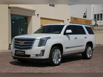 Cadillac  Escalade  Platinum  2020  Automatic  5,000 Km  8 Cylinder  Rear Wheel Drive (RWD)  SUV  White
