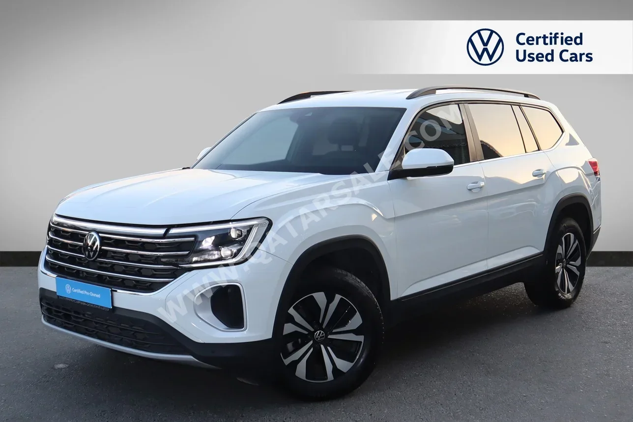 Volkswagen  Teramont  S  2024  Automatic  24,400 Km  4 Cylinder  All Wheel Drive (AWD)  SUV  White  With Warranty