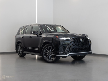 لكزس  ال اكس  600 اف سبورت  2023  اوتوماتيك  43,750 كم  6 سلندر  دفع رباعي  اس يو في  أسود  تحت الضمان