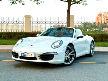Porsche  911  Carrera  2014  Automatic  68,000 Km  6 Cylinder  Rear Wheel Drive (RWD)  Convertible  White  With Warranty