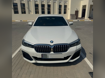 BMW  5-Series  520i M  2021  Automatic  70,000 Km  4 Cylinder  Rear Wheel Drive (RWD)  Sedan  White  With Warranty