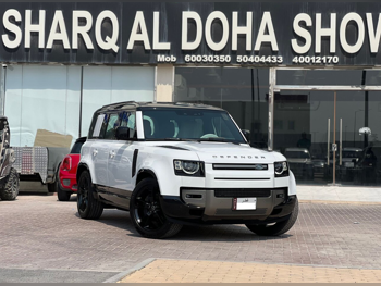لاند روفر  ديفيندر  110 اكس داينمك  2025  اوتوماتيك  0 كم  6 سلندر  دفع رباعي  اس يو في  أبيض  تحت الضمان