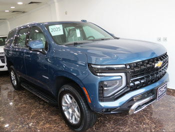 شفروليه  تاهو  إل إس  2025  اوتوماتيك  0 كم  8 سلندر  دفع خلفي  اس يو في  ازرق  تحت الضمان