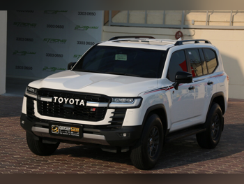 تويوتا  لاند كروزر  جي ار سبورت توين تيربو  2022  اوتوماتيك  75,000 كم  6 سلندر  دفع رباعي  اس يو في  أبيض
