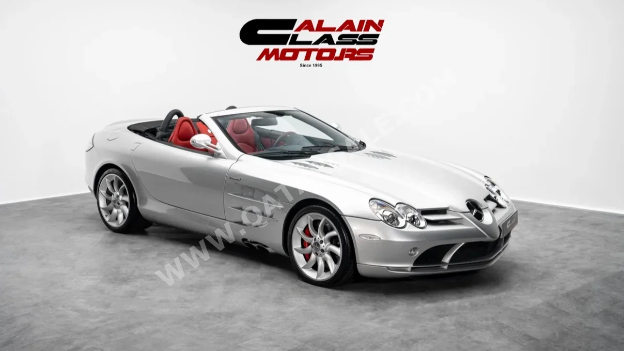 Mercedes-Benz  SLR  McLaren  2007  Automatic  13,181 Km  8 Cylinder  Rear Wheel Drive (RWD)  Convertible  Silver