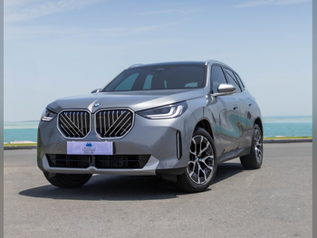 BMW  X 3  4 Cylinder  SUV 2x4  Grey  2025