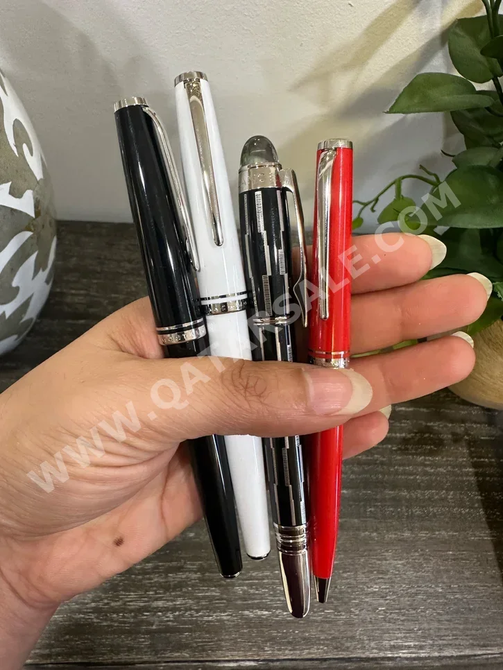 قلم مونت بلانك  أسود  حبر