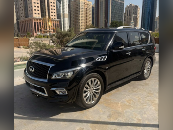 Infiniti  QX  80  2016  Automatic  144,000 Km  8 Cylinder  Four Wheel Drive (4WD)  SUV  Black