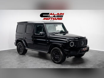 Mercedes-Benz  G-Class  500  2025  Automatic  167 Km  0 Cylinder  All Wheel Drive (AWD)  SUV  Black