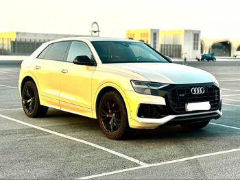 Audi  Q8  2023  Automatic  63,000 Km  6 Cylinder  Four Wheel Drive (4WD)  SUV  White  With Warranty