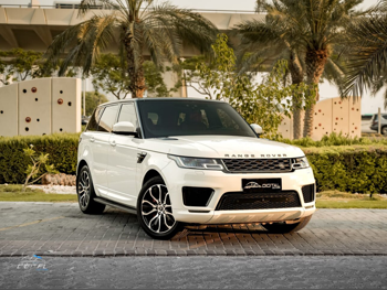 Land Rover  Range Rover  Sport HSE  2019  Automatic  110,500 Km  8 Cylinder  Four Wheel Drive (4WD)  SUV  White