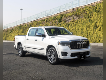 Dodge  Ram  Tungsten  2025  Automatic  4,000 Km  6 Cylinder  Four Wheel Drive (4WD)  Pick Up  White  With Warranty