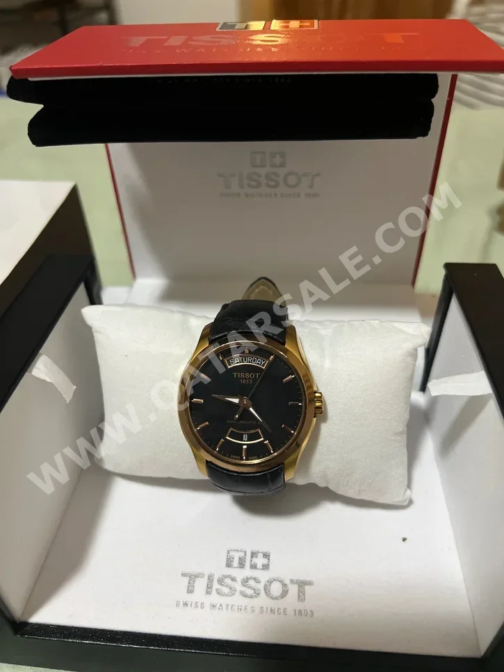 ساعات - تيسو  - ساعات ميكانيكية  - ذهب  - ساعات رجالي