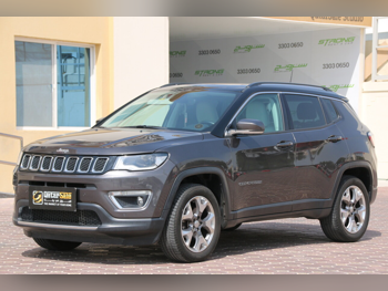 Jeep  Compass  Limited  2021  Automatic  72,500 Km  4 Cylinder  Four Wheel Drive (4WD)  SUV  Gray  With Warranty