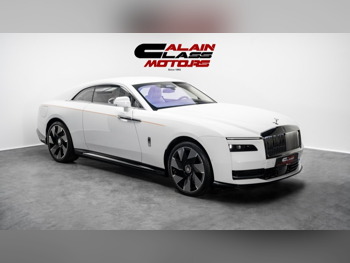 رولز - رويس  سبيكتر  2024  اوتوماتيك  49 كم  0 سلندر  دفع كلي مستمر  كوبيه \ سبورت  أبيض