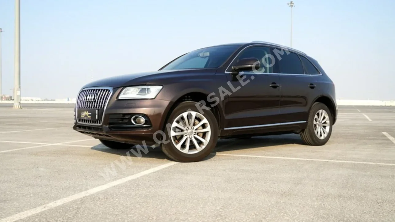 Audi  Q5  2.0 T Quatro  2015  Automatic  90,000 Km  4 Cylinder  All Wheel Drive (AWD)  SUV  Havana
