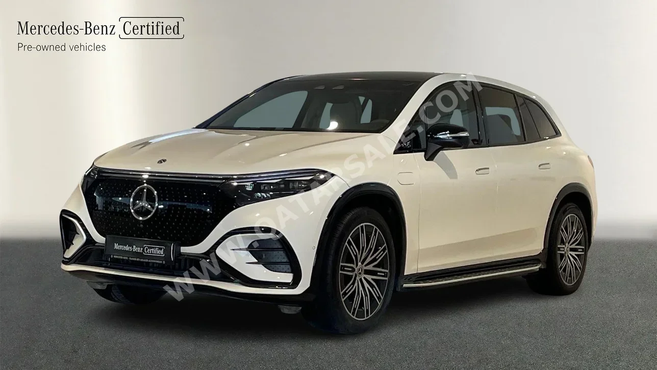 Mercedes-Benz  EQS  450  2023  Automatic  18,000 Km  0 Cylinder  Four Wheel Drive (4WD)  SUV  White  With Warranty