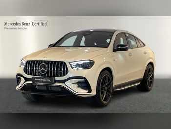 Mercedes-Benz  GLE  53 AMG Coupe  2024  Automatic  7,000 Km  6 Cylinder  Four Wheel Drive (4WD)  SUV  White  With Warranty