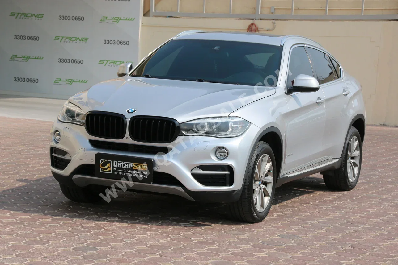 BMW  X-Series  X6  2015  Automatic  148,000 Km  6 Cylinder  Four Wheel Drive (4WD)  SUV  Silver