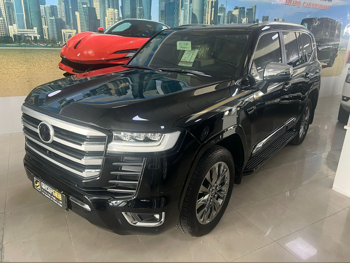 Toyota  Land Cruiser  VXR Twin Turbo  2024  Automatic  60,000 Km  6 Cylinder  Four Wheel Drive (4WD)  SUV  Black  With Warranty