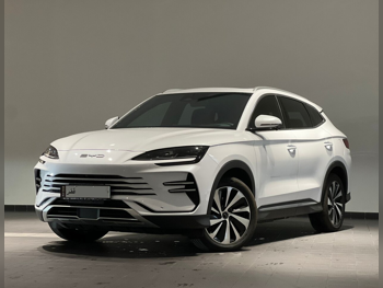 BYD  Song L  2025  Automatic  7,500 Km  4 Cylinder  Four Wheel Drive (4WD)  SUV  White  With Warranty