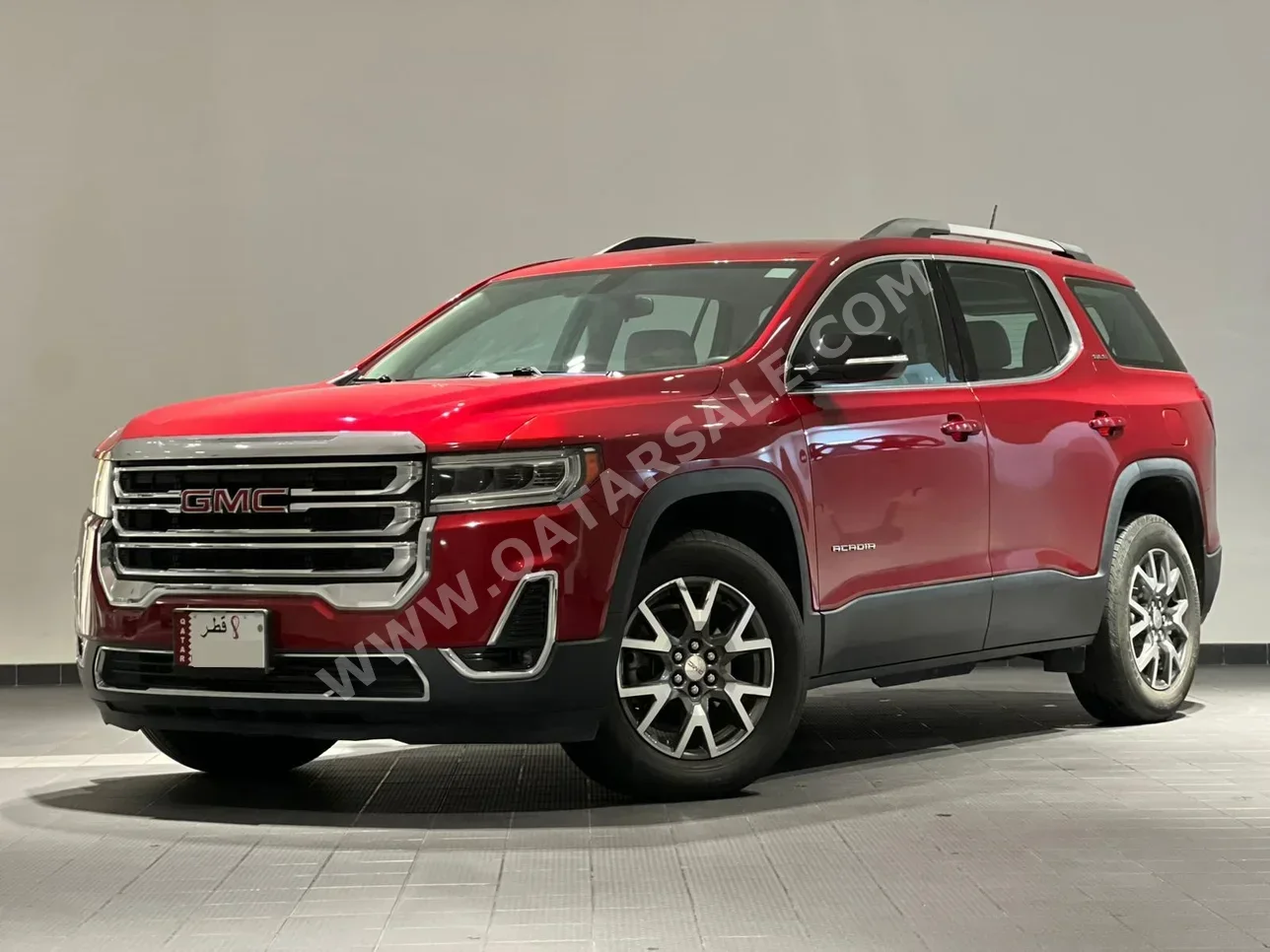 جي ام سي  اكاديا  اس ال اي  2023  اوتوماتيك  51,100 كم  6 سلندر  دفع رباعي  اس يو في  أحمر  تحت الضمان