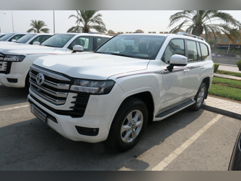 Toyota  Land Cruiser  GXR Twin Turbo  2024  Automatic  0 Km  6 Cylinder  Four Wheel Drive (4WD)  SUV  White  With Warranty
