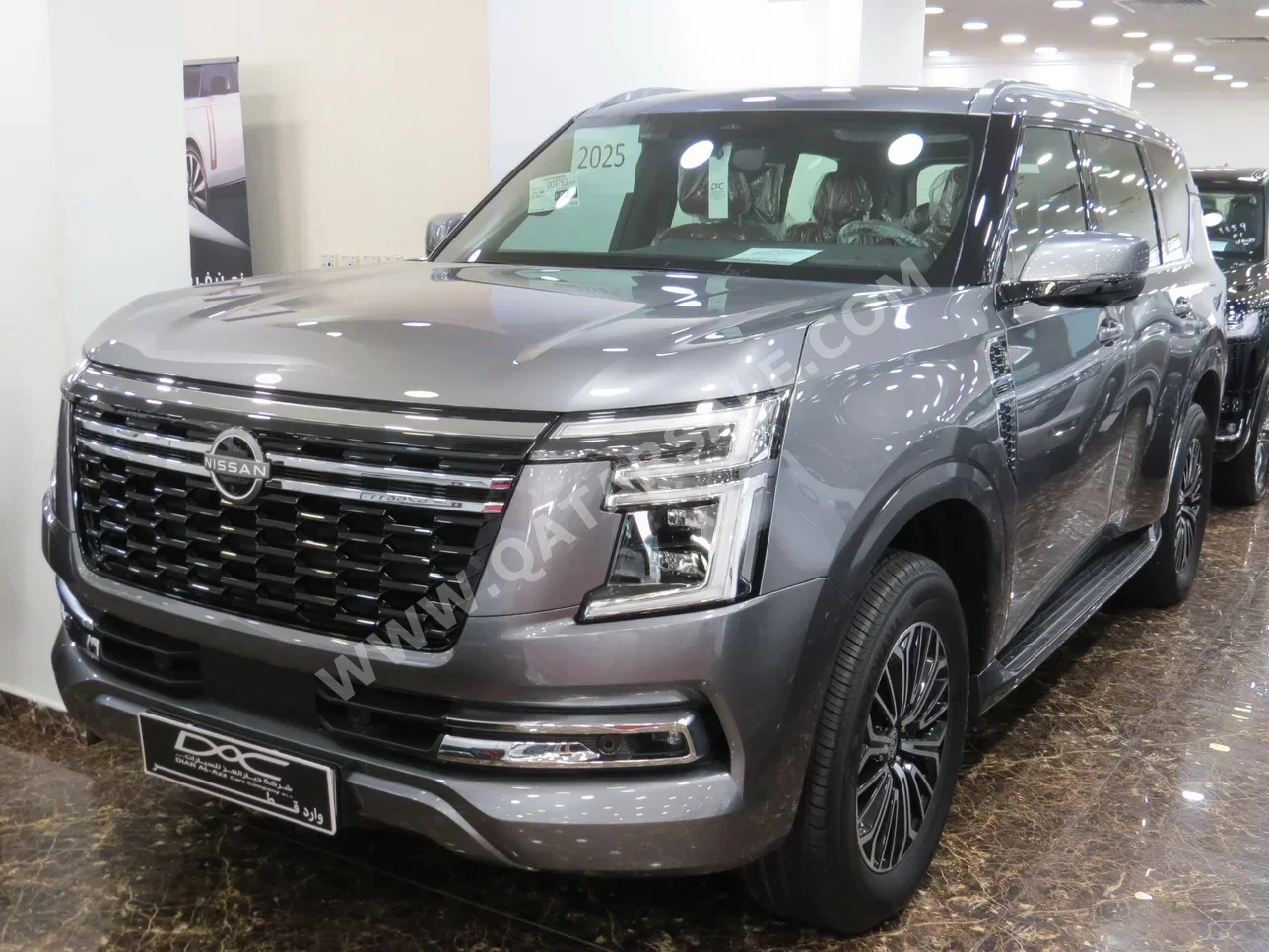 نيسان  باترول  بلاتنيوم  2025  اوتوماتيك  0 كم  6 سلندر  دفع رباعي  اس يو في  رمادي  تحت الضمان