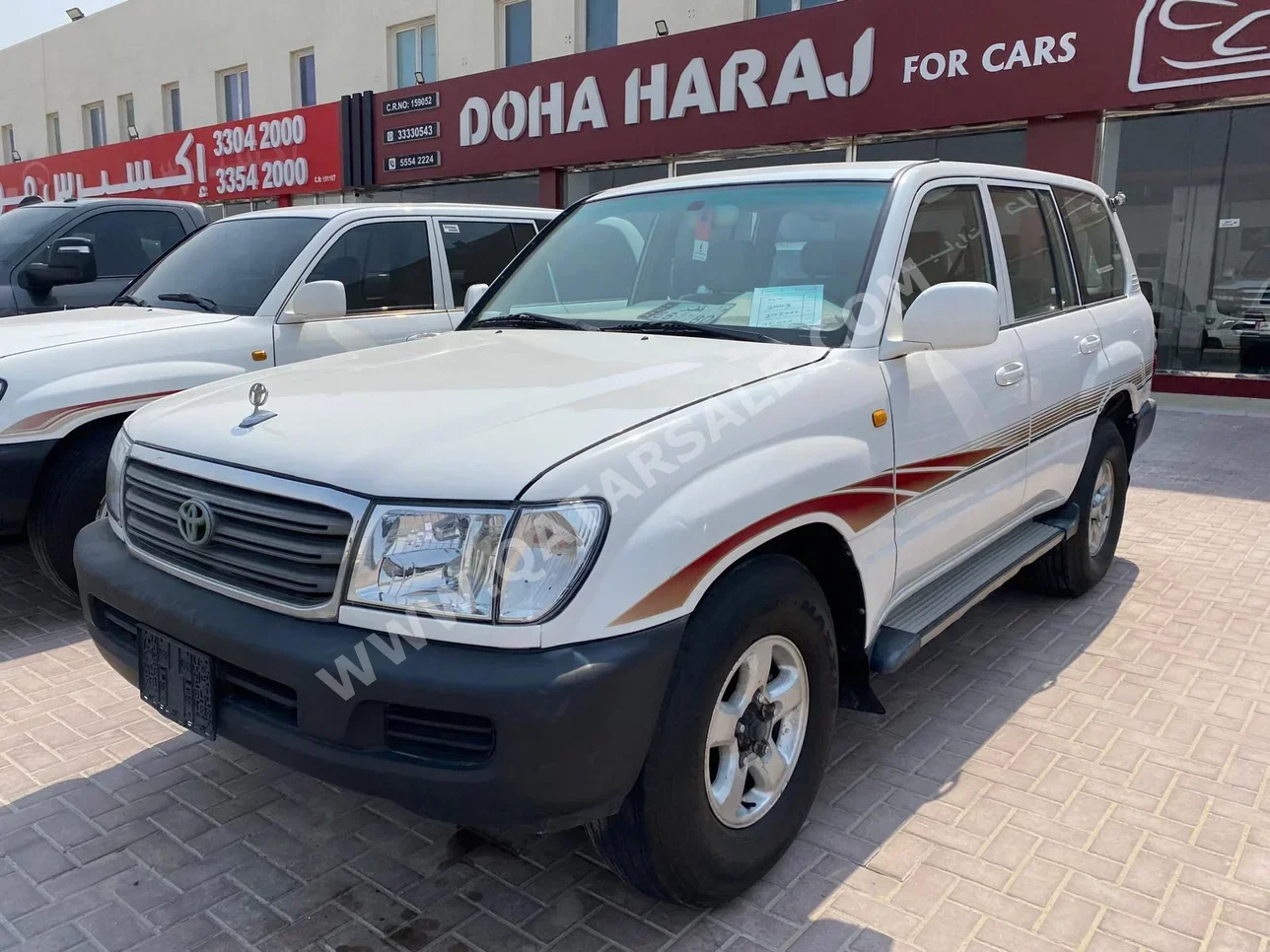 Toyota  Land Cruiser  GX  2003  Manual  297,000 Km  6 Cylinder  Four Wheel Drive (4WD)  SUV  White