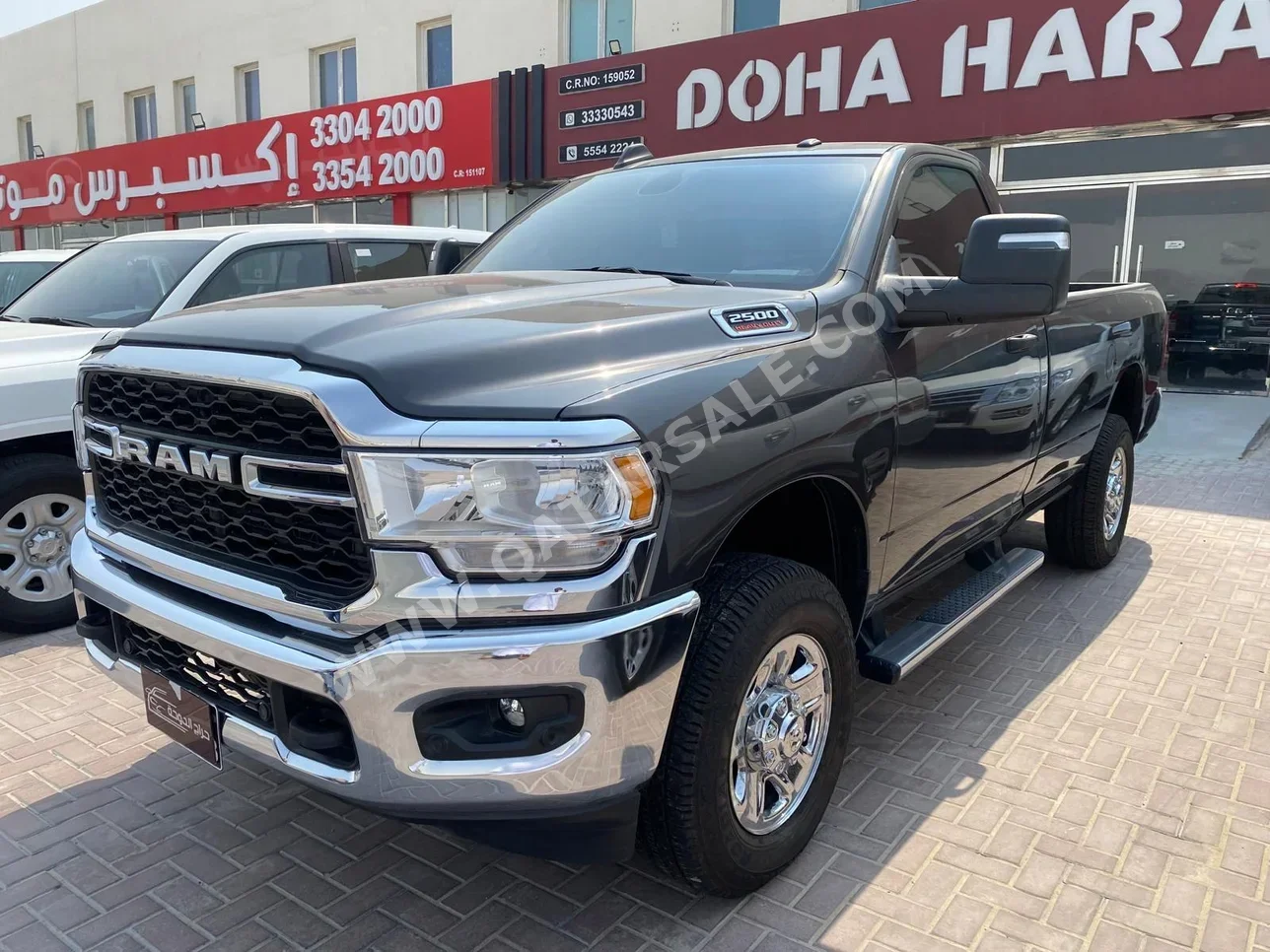 دودج  رام  1500  2024  اوتوماتيك  5,000 كم  8 سلندر  دفع رباعي  بيكب  رمادي  تحت الضمان