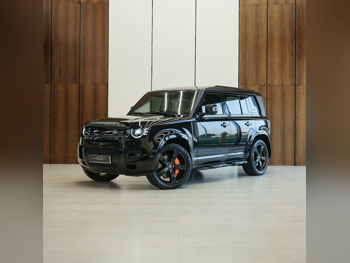 Land Rover  Defender  110 HSE  2024  Automatic  66,000 Km  6 Cylinder  Four Wheel Drive (4WD)  SUV  Black  With Warranty