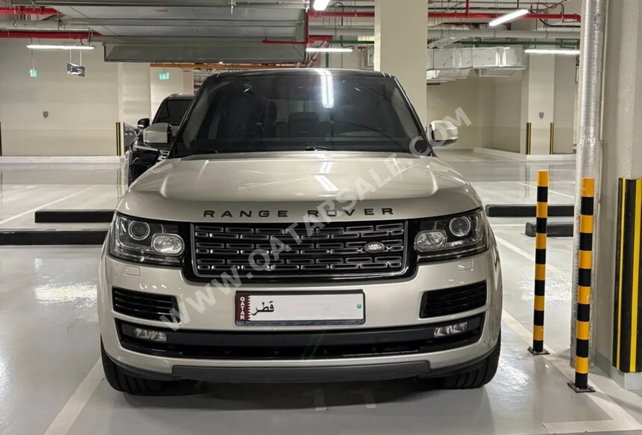 Land Rover  Range Rover  Vogue  Autobiography  2015  Automatic  153,000 Km  8 Cylinder  Four Wheel Drive (4WD)  SUV  Gold