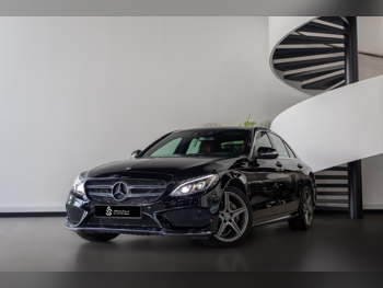 Mercedes-Benz  C-Class  200  2015  Automatic  161,100 Km  4 Cylinder  Rear Wheel Drive (RWD)  Sedan  Black