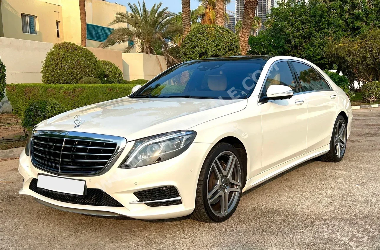 Mercedes-Benz  S-Class  500 AMG  2015  Automatic  12,500 Km  8 Cylinder  Rear Wheel Drive (RWD)  Sedan  White