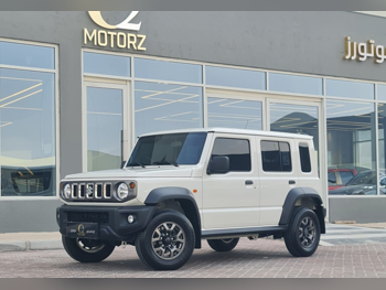 سوزوكي  جمني  2024  اوتوماتيك  25,000 كم  4 سلندر  دفع رباعي  اس يو في  أبيض  تحت الضمان