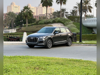 اودي  كيو 7  55 تي اف اس اي  2023  اوتوماتيك  2,500 كم  6 سلندر  دفع رباعي  اس يو في  رمادي  تحت الضمان