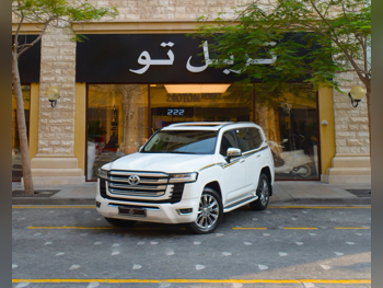 Toyota  Land Cruiser  VX Twin Turbo  2022  Automatic  75,150 Km  6 Cylinder  Four Wheel Drive (4WD)  SUV  White