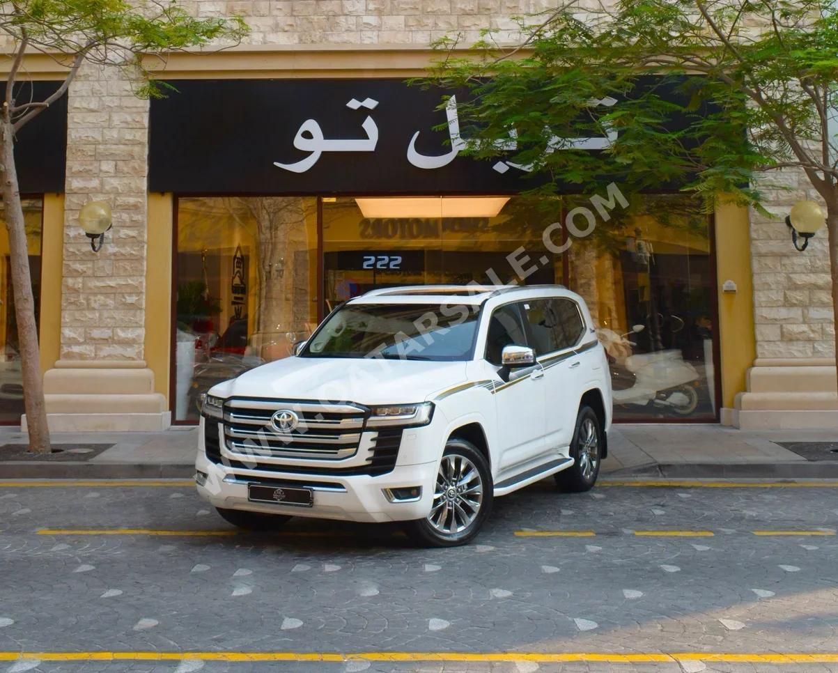 Toyota  Land Cruiser  VX Twin Turbo  2022  Automatic  75,150 Km  6 Cylinder  Four Wheel Drive (4WD)  SUV  White