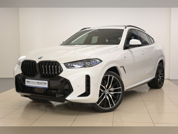 بي ام دبليو  الفئة - اكس  اكس 6 40اي  2024  اوتوماتيك  27,500 كم  6 سلندر  دفع كلي مستمر  اس يو في  أبيض  تحت الضمان