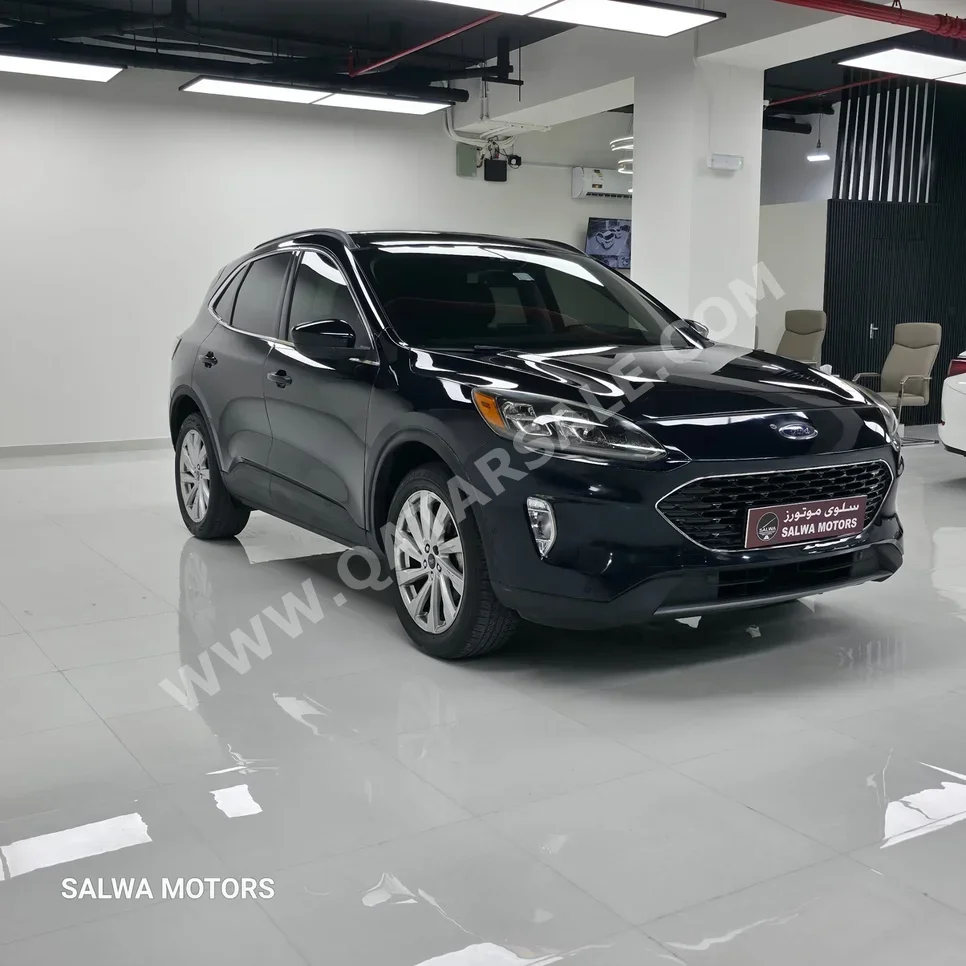 Ford  Escape  2021  Automatic  55,000 Km  4 Cylinder  All Wheel Drive (AWD)  SUV  Black