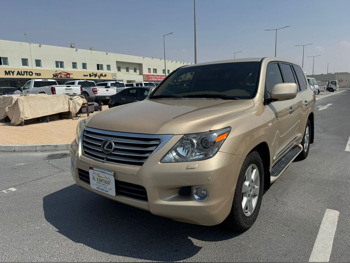لكزس  ال اكس  570  2009  اوتوماتيك  268,000 كم  8 سلندر  دفع رباعي  اس يو في  ذهبي