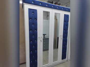 خزائن ودواليب الملابس والزينة - خزائن  - أبيض