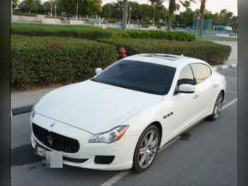 Maserati  Quattroporte  S  2015  Automatic  86,000 Km  6 Cylinder  Rear Wheel Drive (RWD)  Sedan  White