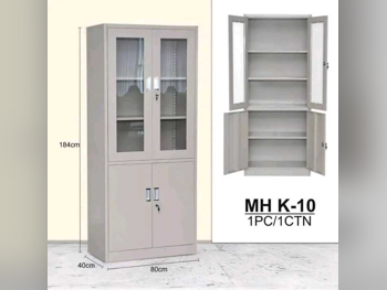 كابينات تخزين - خزائن  - اللون الرمادي