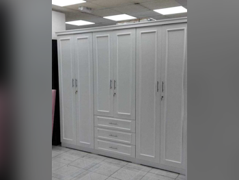 خزائن ودواليب الملابس والزينة - دوحة فيرنيتشر  - خزائن  - أبيض