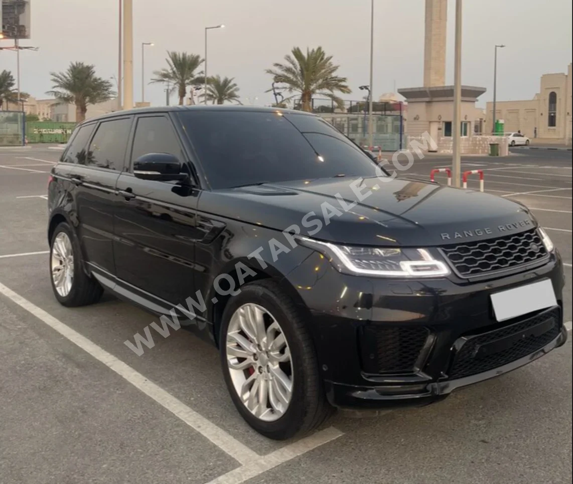 Land Rover  Range Rover  Sport  2019  Automatic  129,000 Km  8 Cylinder  Four Wheel Drive (4WD)  SUV  Black
