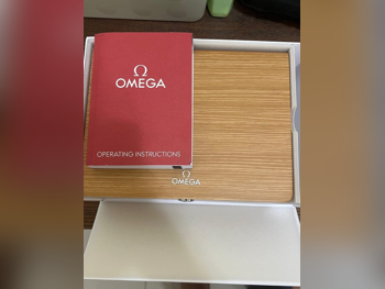 ساعات - أوميغا  - ساعات ميكانيكية  - أزرق  - ساعات رجالي