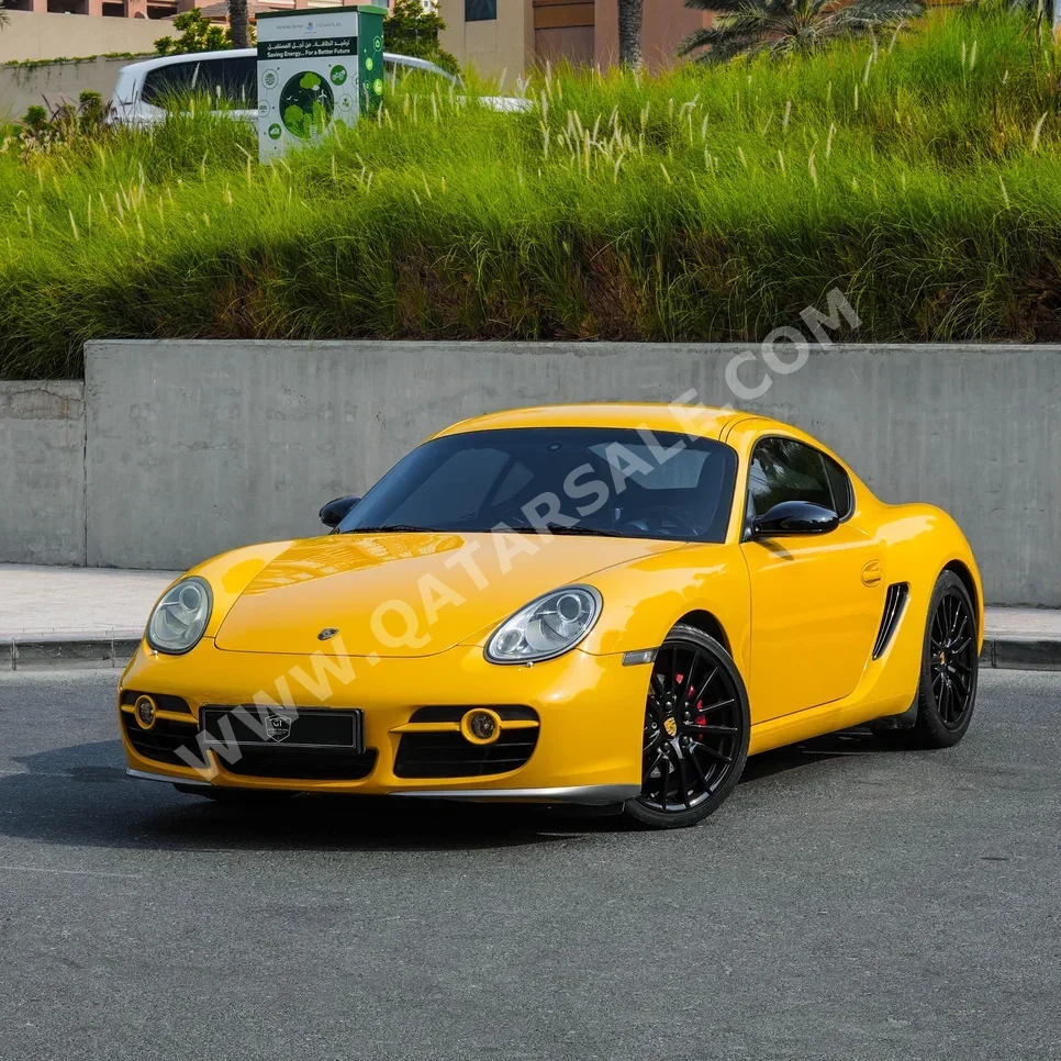 Porsche  Cayman  S  2008  Automatic  109,000 Km  6 Cylinder  Rear Wheel Drive (RWD)  Coupe / Sport  Yellow  With Warranty