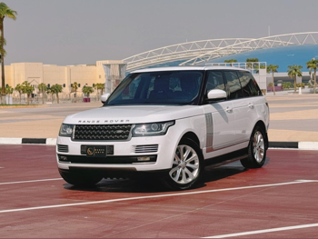 Land Rover  Range Rover  Vogue HSE  2016  Automatic  98,000 Km  8 Cylinder  Four Wheel Drive (4WD)  SUV  White