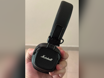 سماعات الرأس و مكبرات الصوت - مارشال  - أسود